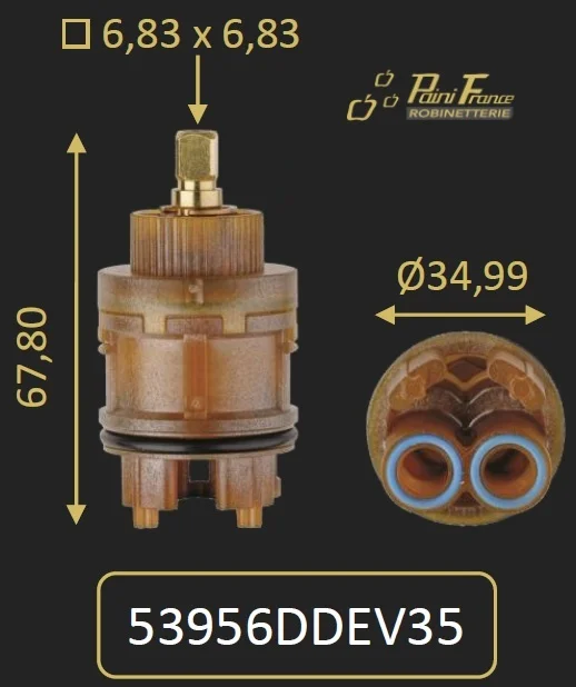 Cartouche débit/inverseur image