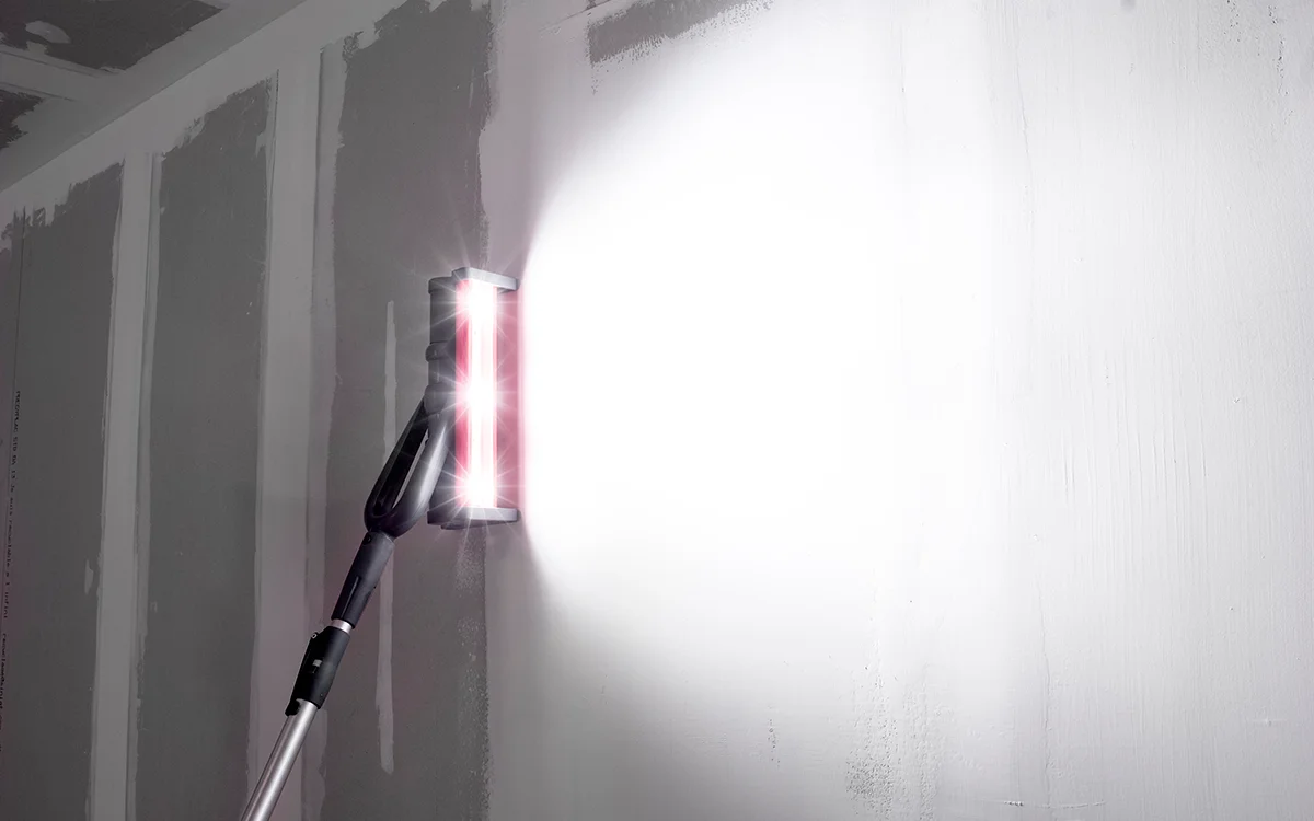 Lampe rasante sur Perche image