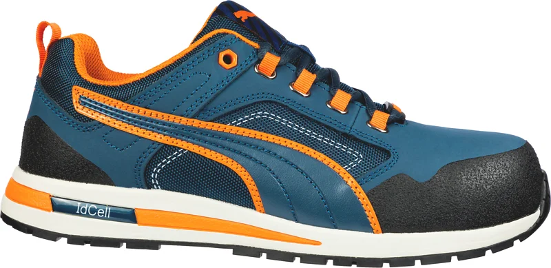 Chaussures de sécurité basses Crosstwist LOW S3 HRO SRC -  bleu/orange image