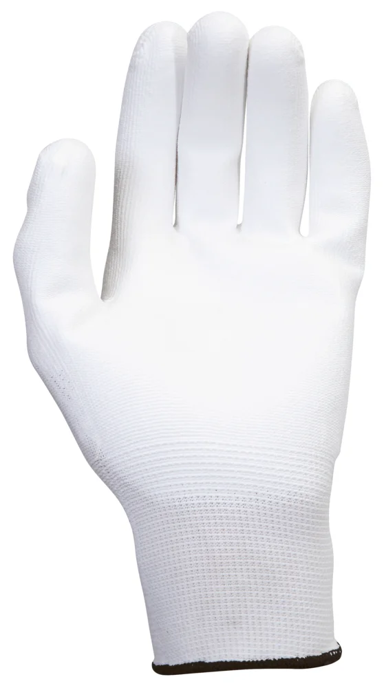 Gants microfibre blancs (Lot de 12 paires) image