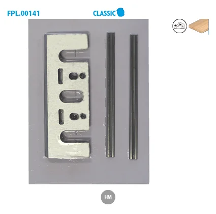 Jeu de 2 adaptateurs pour rabot portatif Classic Larg. 82mm image