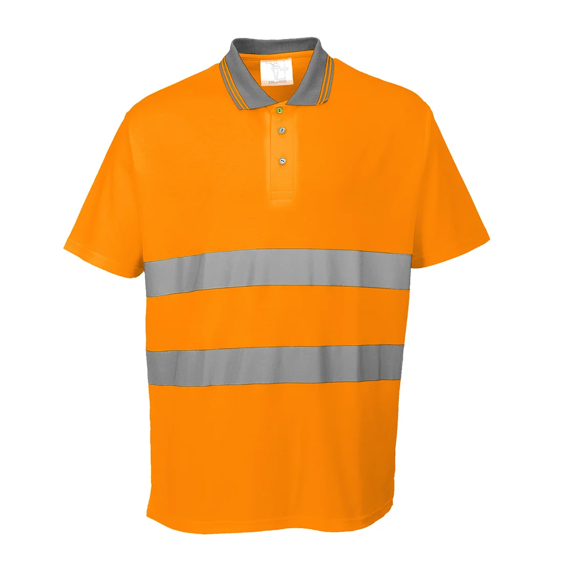 Polo Confort coton Orange image