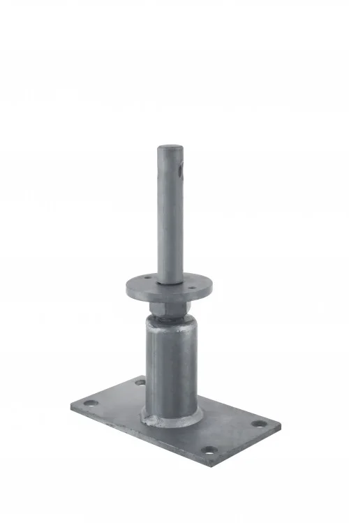 Pied poteau tubulaire réglable PGS image