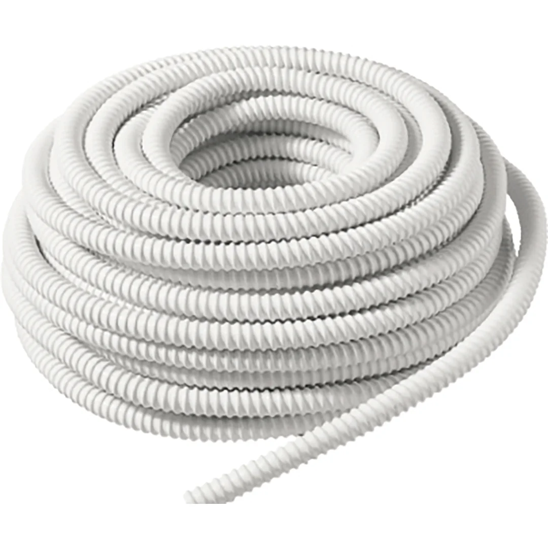Tuyau d'évacuation spiralé intérieur lisse - PVC - Ø16 - 30 m image