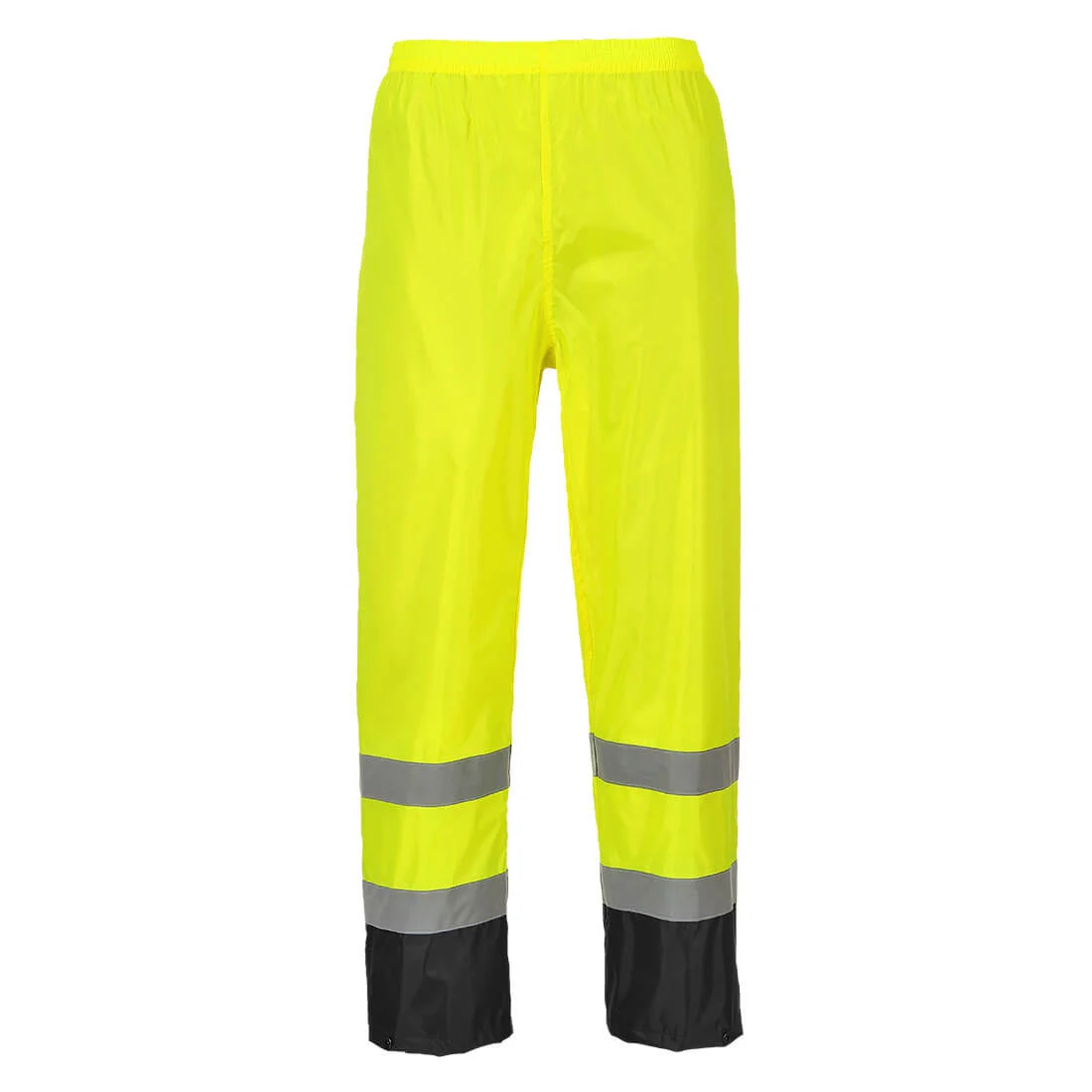 Pantalon de pluie Hi-Vis bicolore Jaune/Noir image