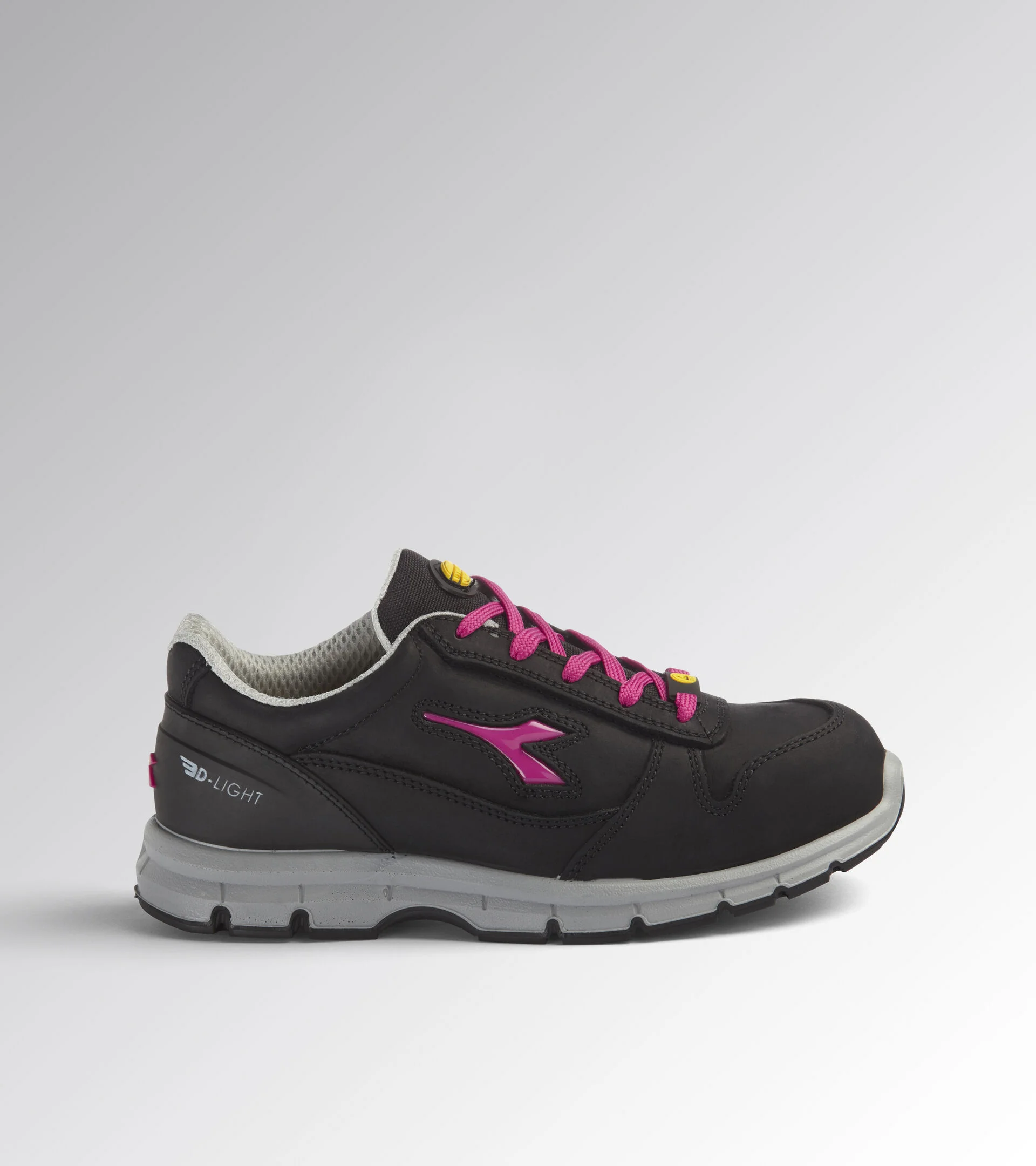Chaussures de sécurité basses RUN S3S FO SR ESD Femme - Noir/Fuchsia image