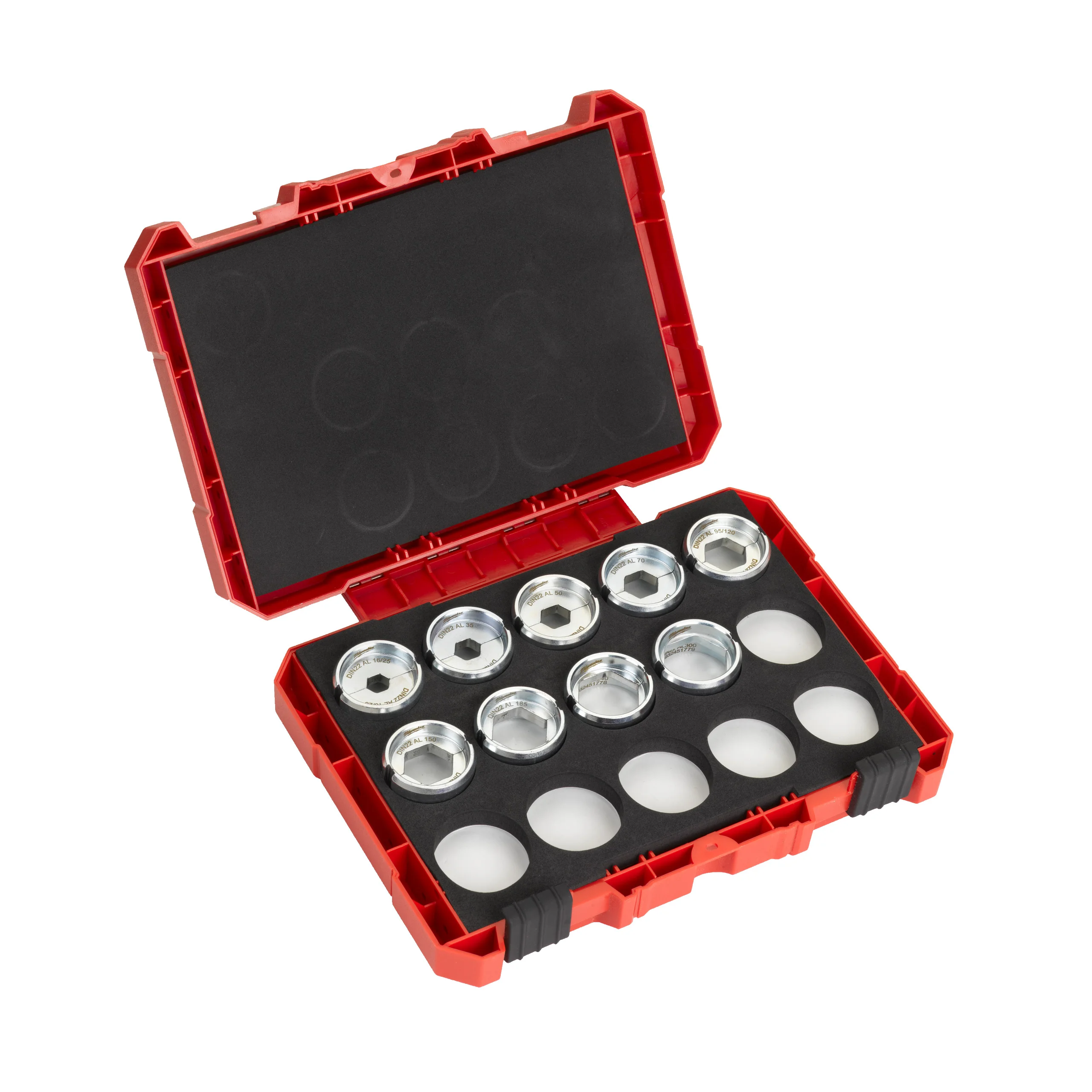 Coffret de 9 matrices pour M18 HCCT DIN 22 Al image