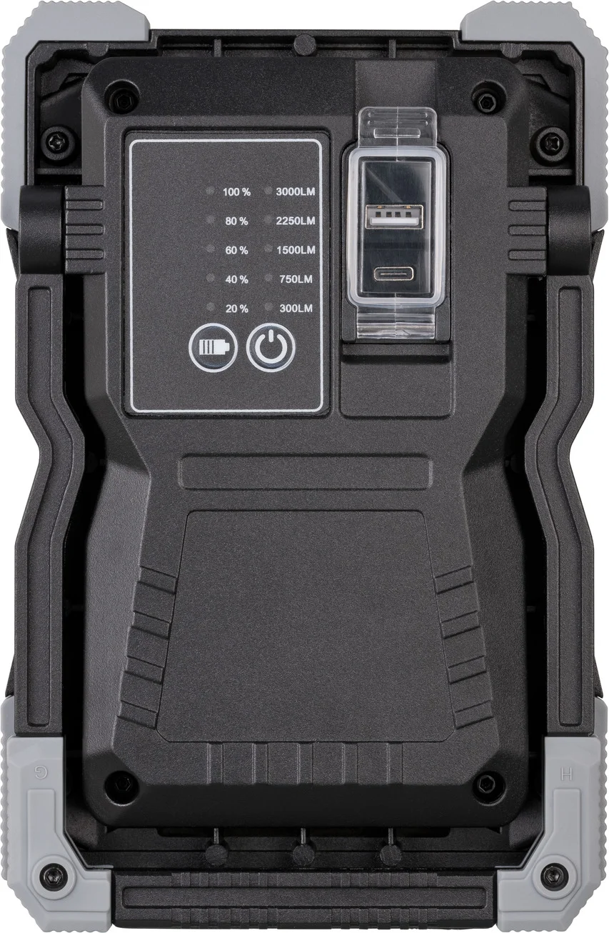Lampe De Travail LED Rechargeable Brennenstuhl Rufus - IP65, étanche, Pour Atelier Et Extérieur