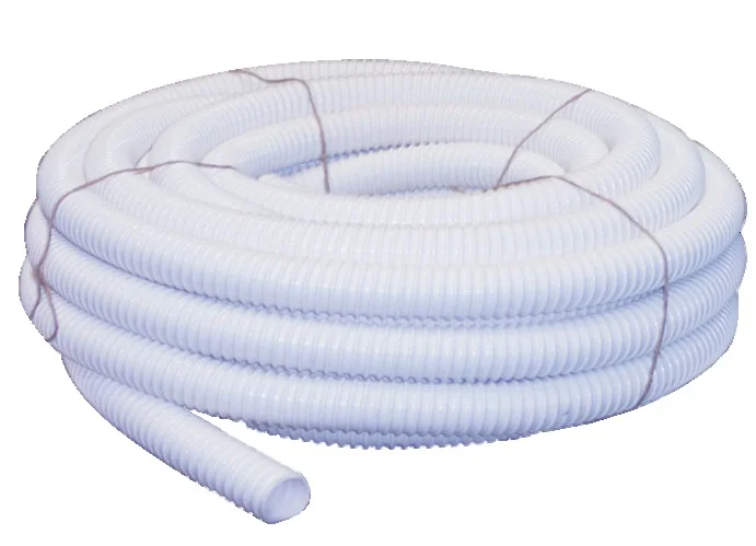 Tube de vidange souple annelé en PVC - Rouleau de 20m image