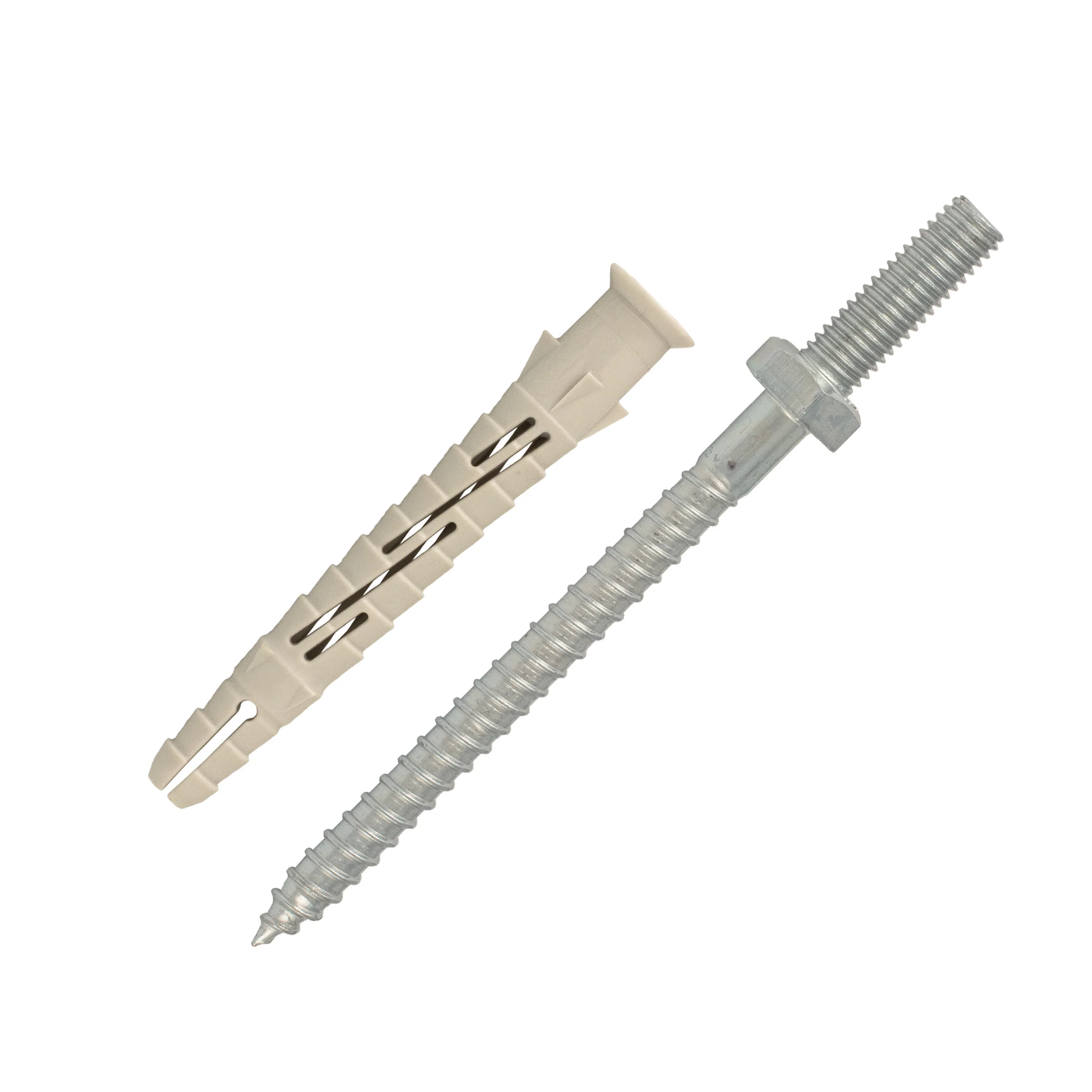 Boite de 50 chevilles longue expansion nylon patte à vis G-LT image