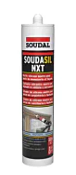 Mastic silicone bâtiment neutre transparent - Soudasil NXT - Menuiserie façade image