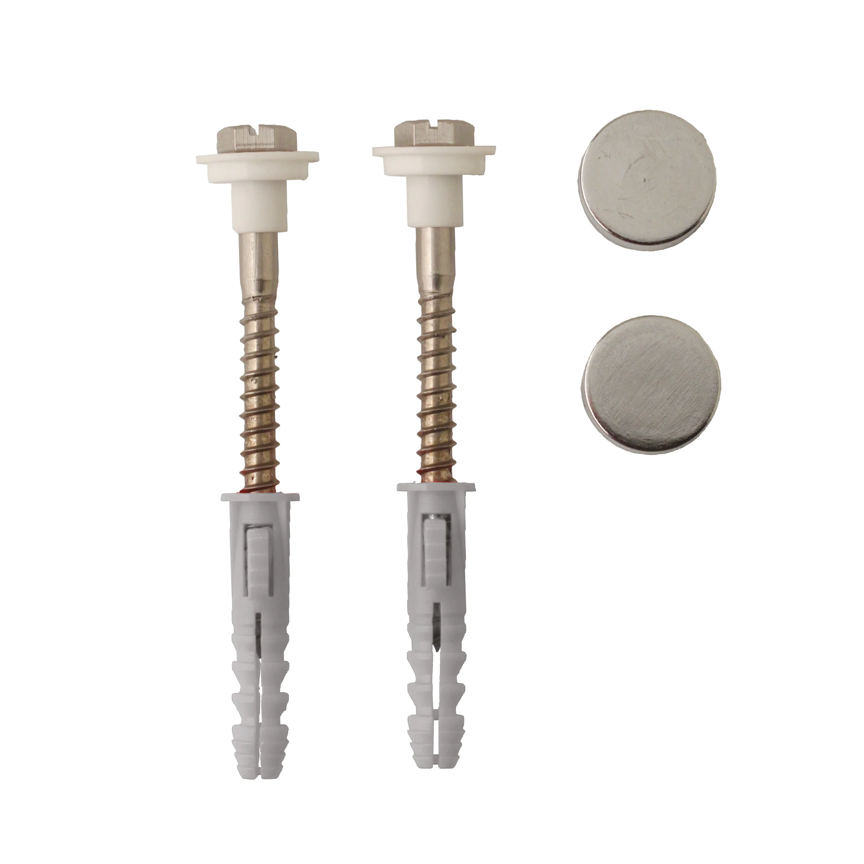 Kit de fixation WC/bidet tête hexagonale TH fendue - Ø8x40mm FS600 image