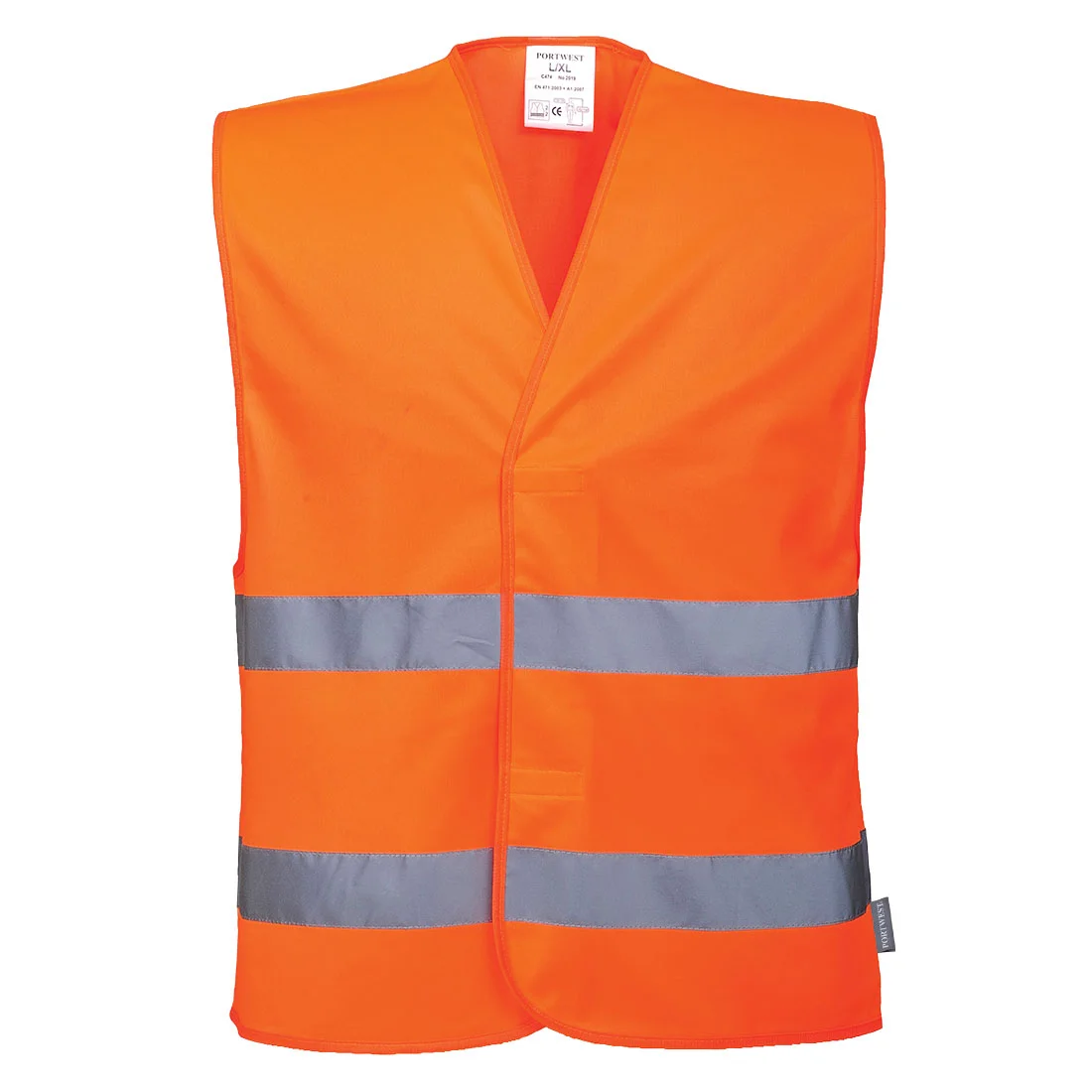 Gilets Double bande Orange image