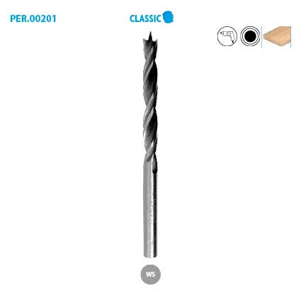 Foret hélicoïdal bois perçage Classic image