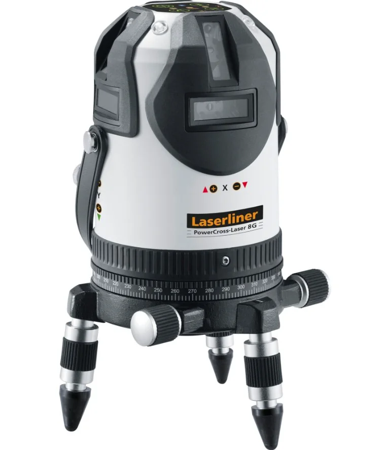 Laser à lignes croisées précis PowerCross-Laser 8G BlackLine image