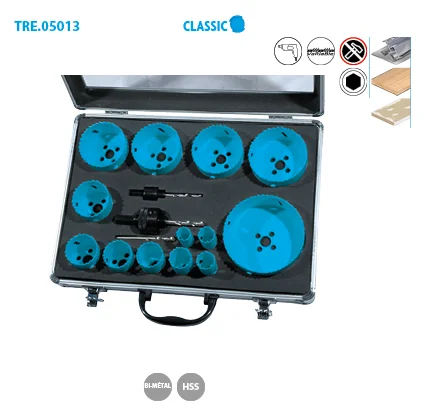 Coffret de 13 trépans bi métal « INDUSTRIE » Classic image