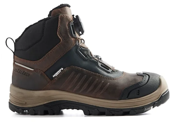 Chaussures de sécurité mi-hautes STORM 2492 - Brune/Noir image