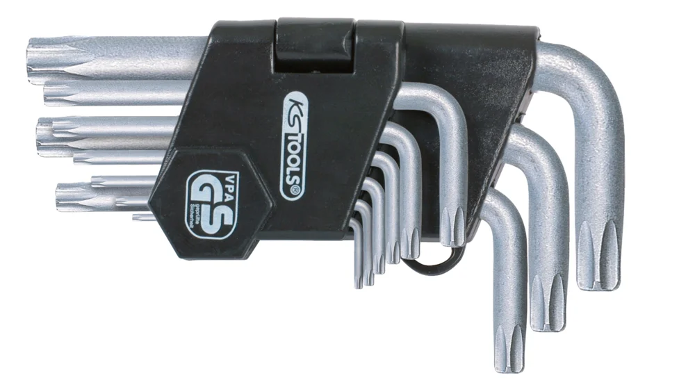 Jeu de 9 clés mâles courtes TORX® image