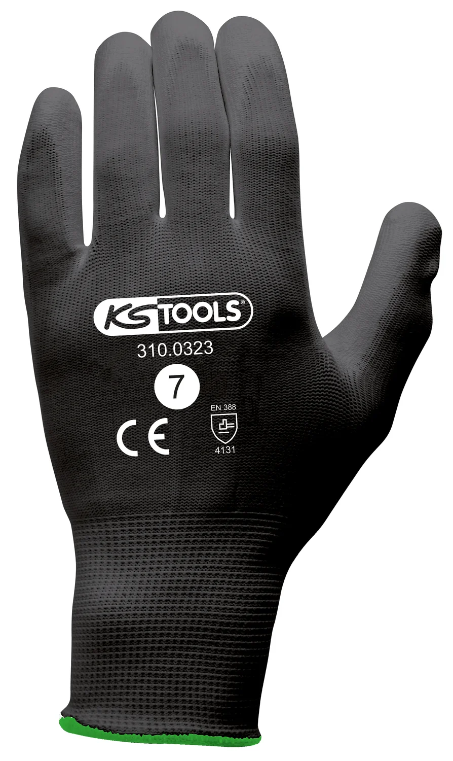 Gants microfibre noirs (boîte de 12 paires) image