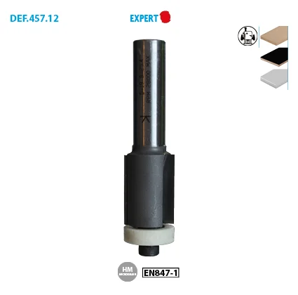 Mèche d'affleureuse droite + guide DELRIN® Expert ø 19mm image