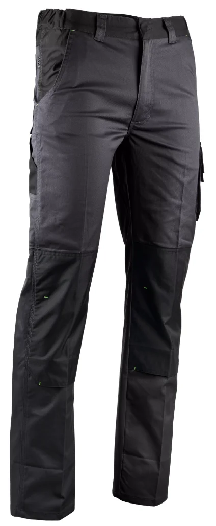 Pantalon de travail stretch VULCAIN - GRIS sombre/NOIR image