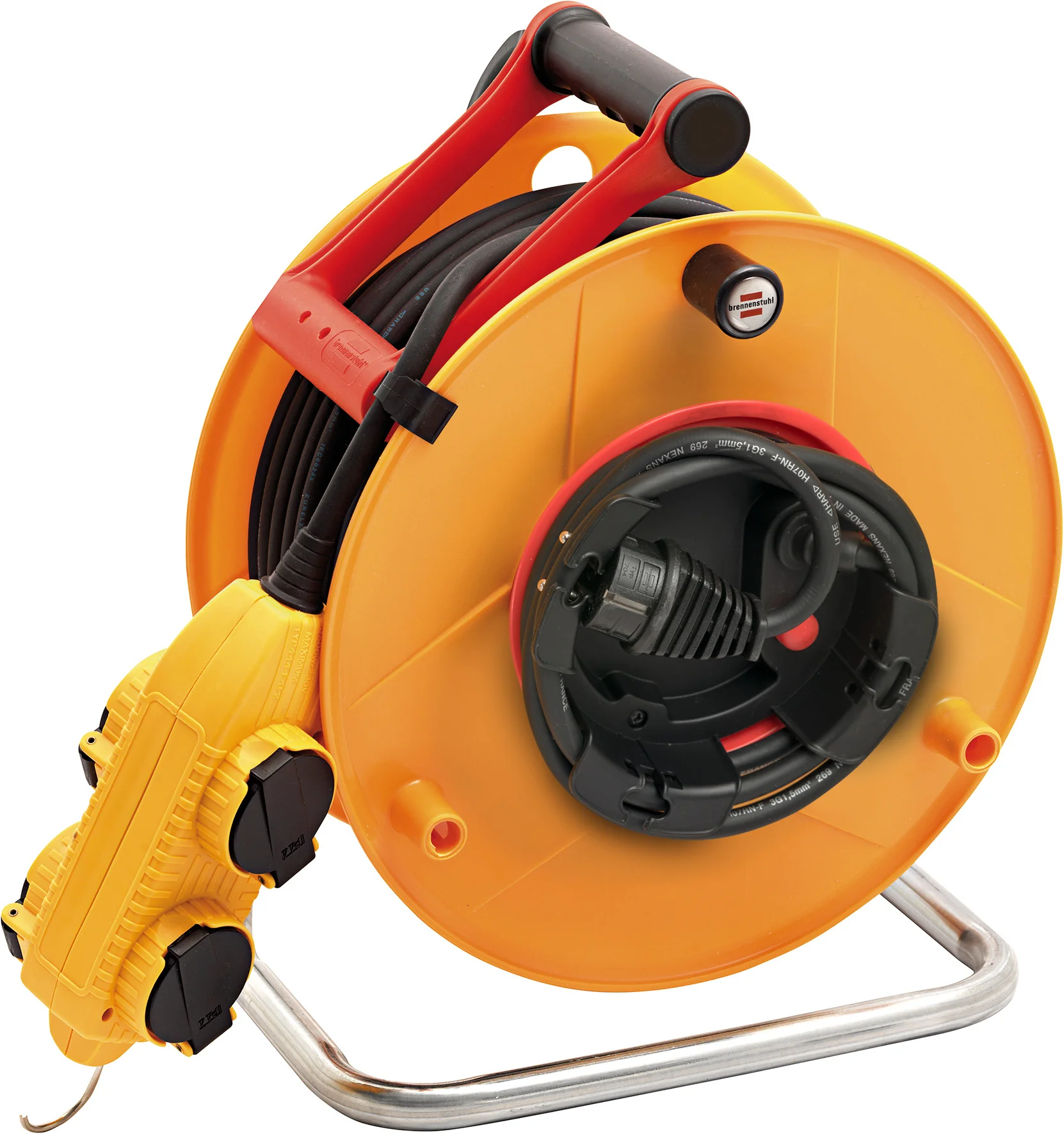 Enrouleur de câble Standard BT-RB PRO avec rallonge, technologie Bretec - H07RN-F 3G1,5 image