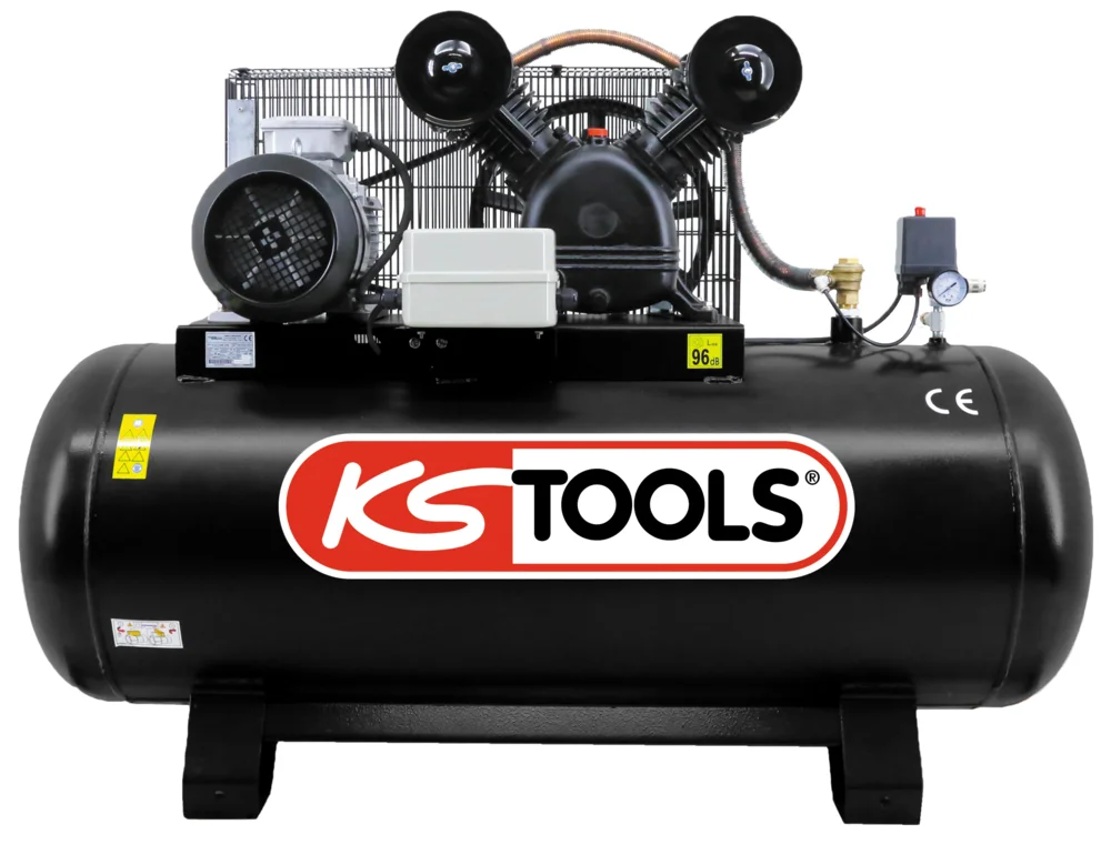 Compresseur sur cuve 270 L - 10 bar - 5,5 CV - 380 V Triphasé image