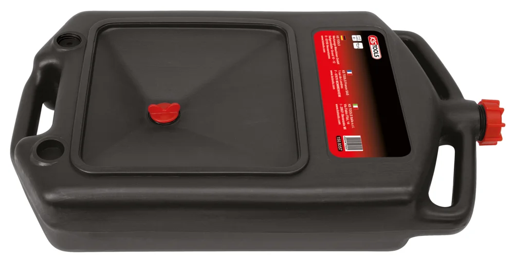 Bac de récupération 8 L en matière plastique pour huiles et produits chimiques image