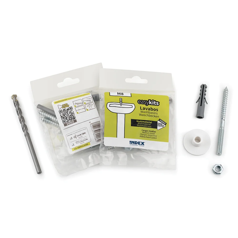 Boite de 12 - Kit de fixation pour lavabo image