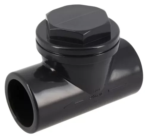 Clapet à battant simple anti-retour PVC pression - Eau froide image