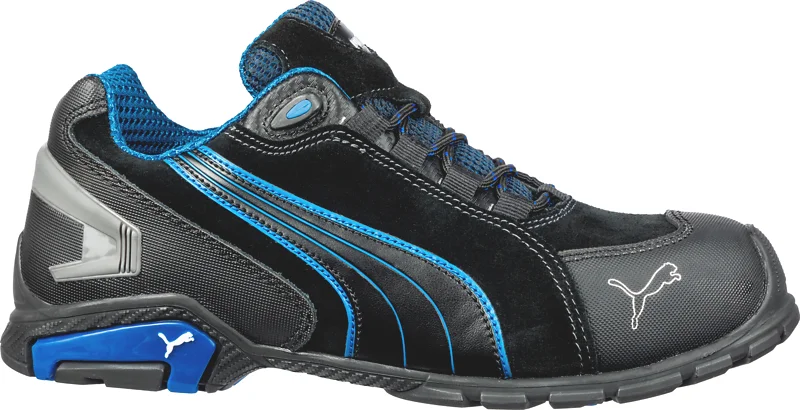 Chaussures de sécurité basses Rio BLACK LOW S3 SRC -  noir/bleu image