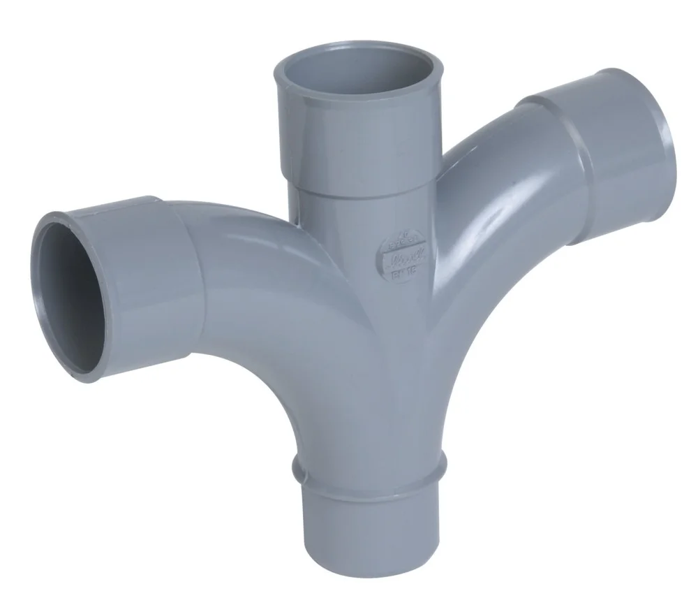 Raccords croix pied de biche PVC vidange MF image