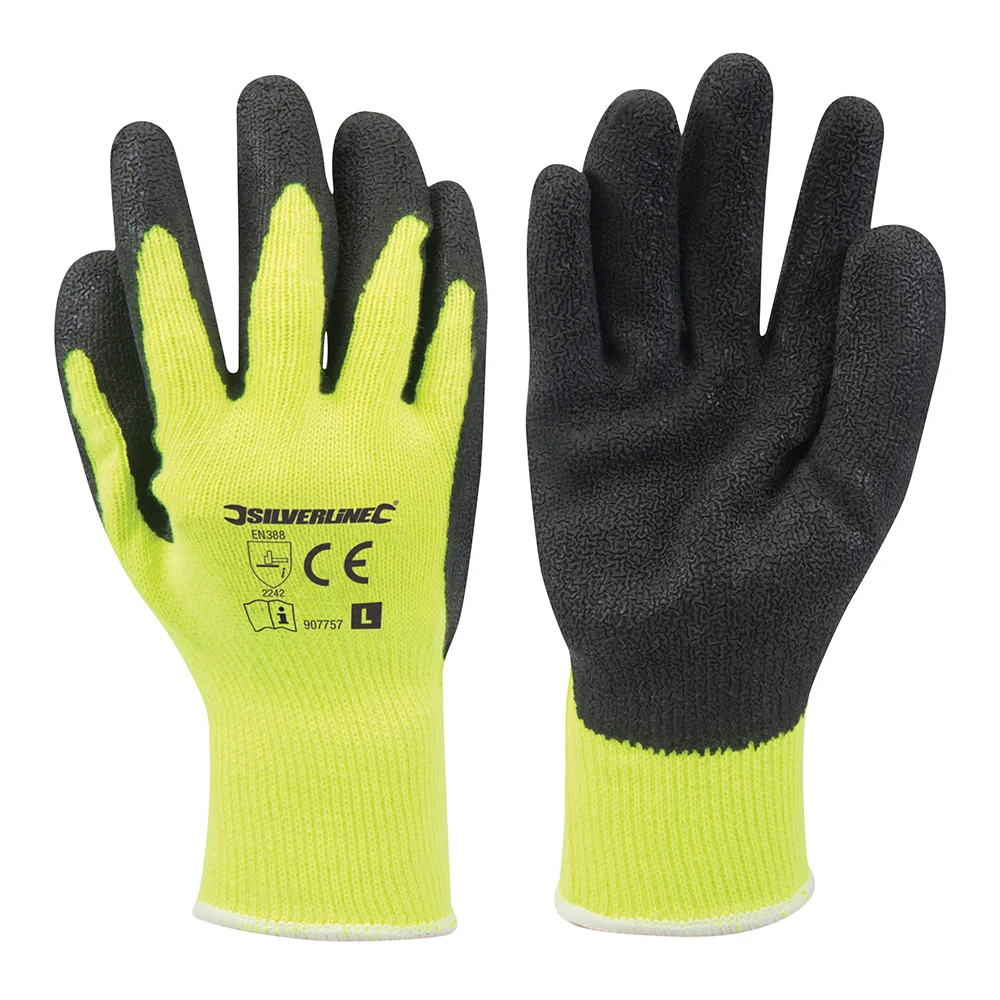 Gants haute visibilité jaunes image
