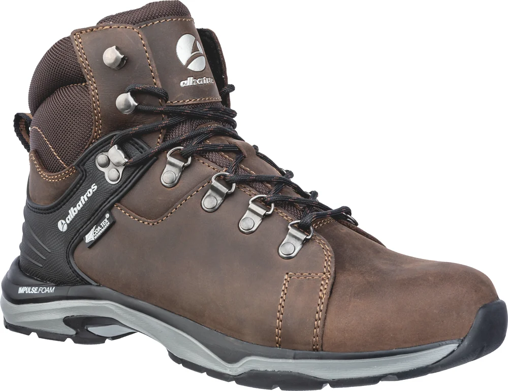Chaussures de sécurité BRIONE CTX MID O2 WR HRO SRC - marron image