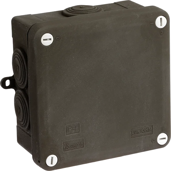 Boite IP55 faradisée 100x100x55mm - 960° - 7 entrées - SUM'OHM image