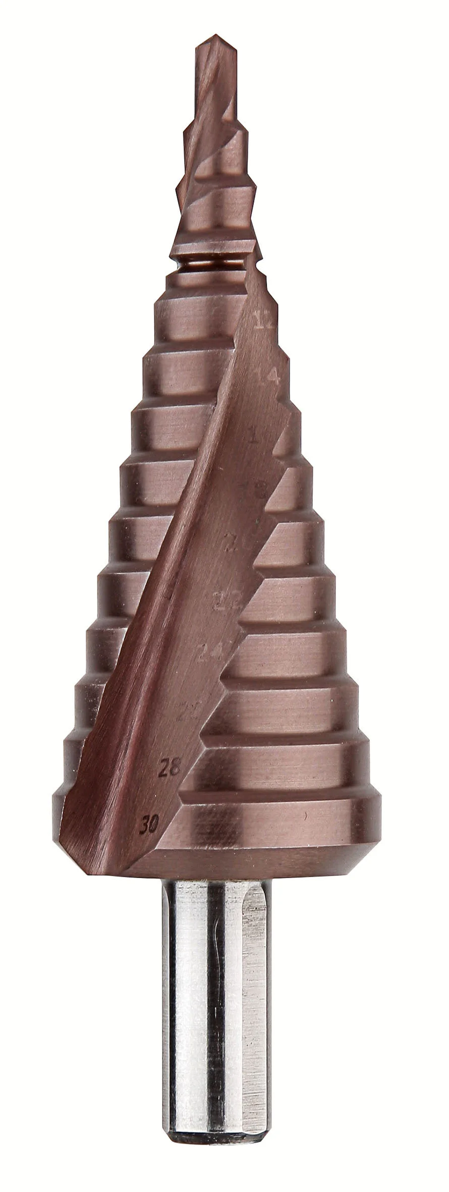 Foret métal étagé Colbalt TIALN perçage de Ø4 à 30 mm - 502B image