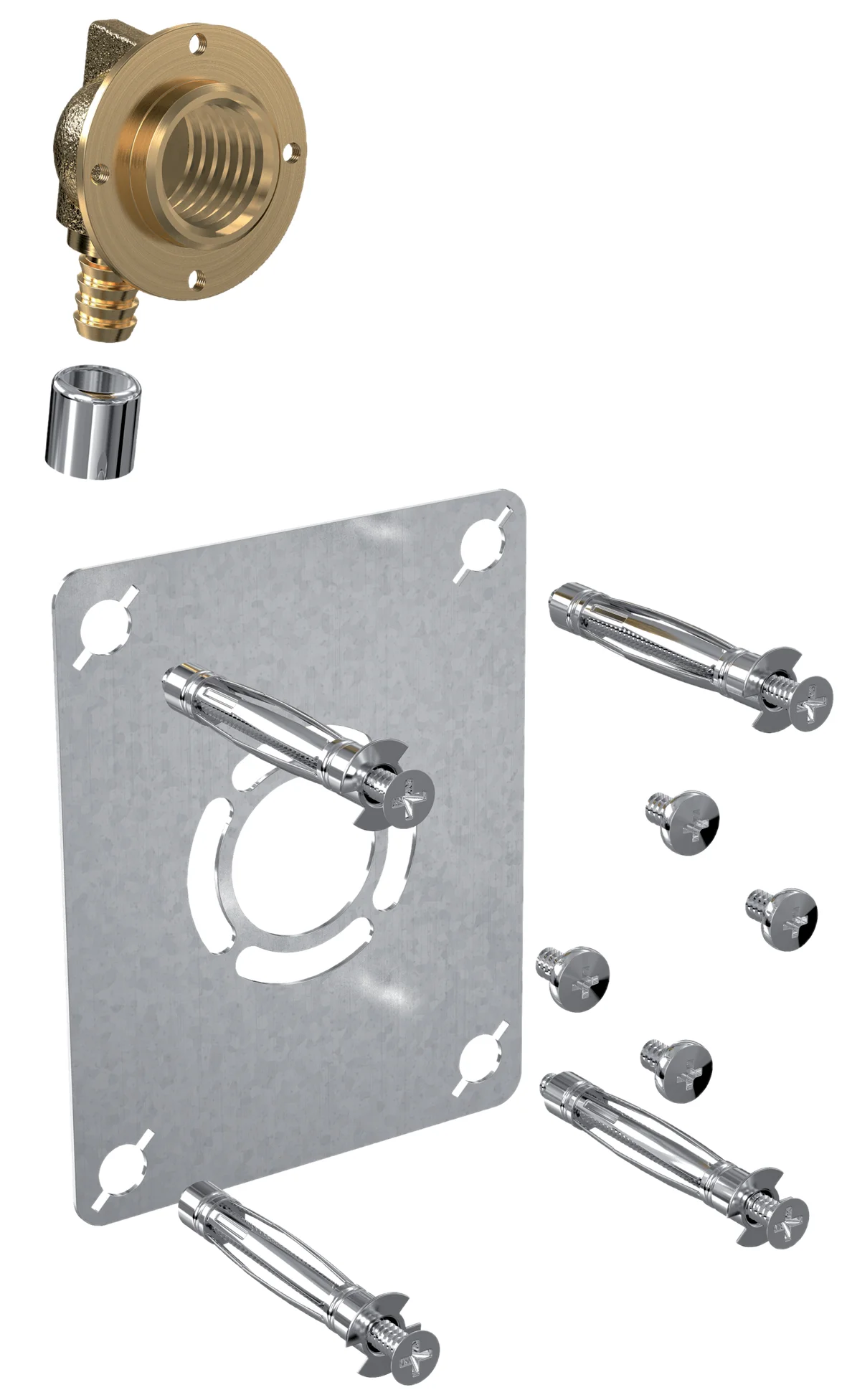 Kit Robifix - raccord à sertir - mono sortie - Femelle 15x21 image