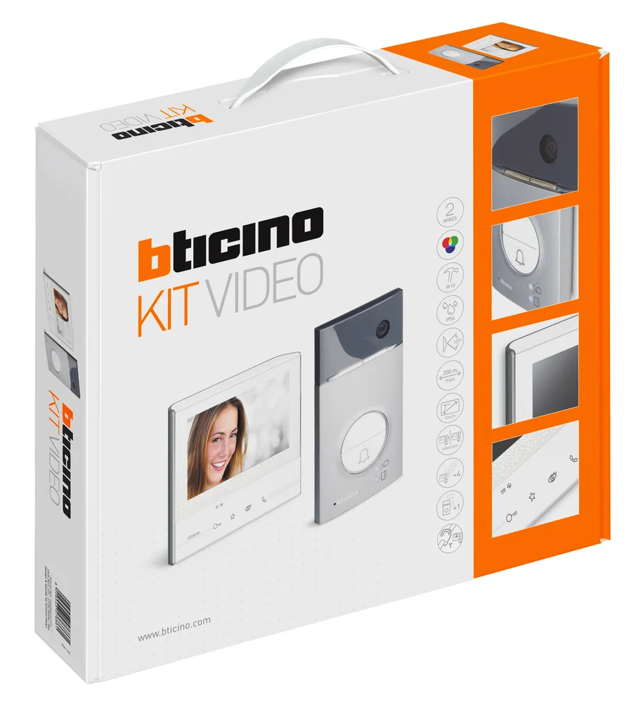 kit portier résidentiel vidéo couleur classe 300E mains libres image