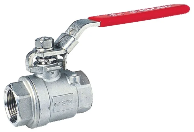 Vanne boisseau sphérique - Inox - PN64 - F/F - Poignée acier cadenassable image