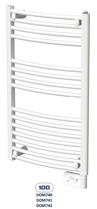 Sèche serviettes cintré électrique - Blanc image