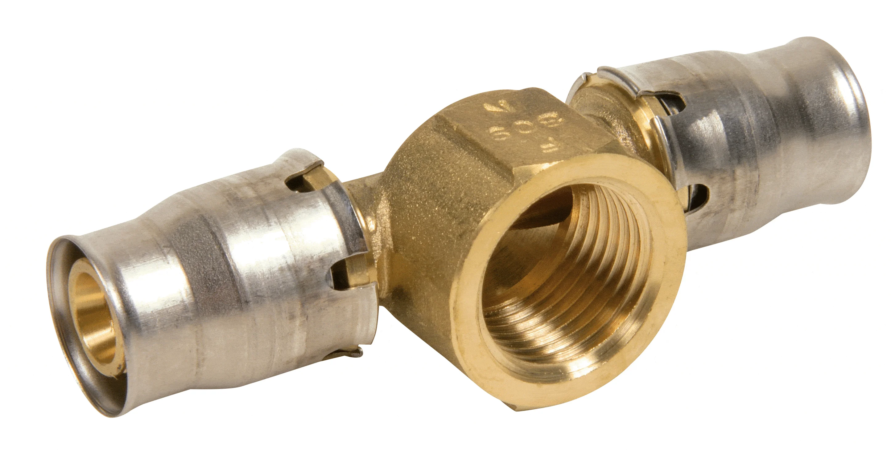 TE FEMELLE ALPEX-PLUS LAITON POUR MULTICOUCHES image