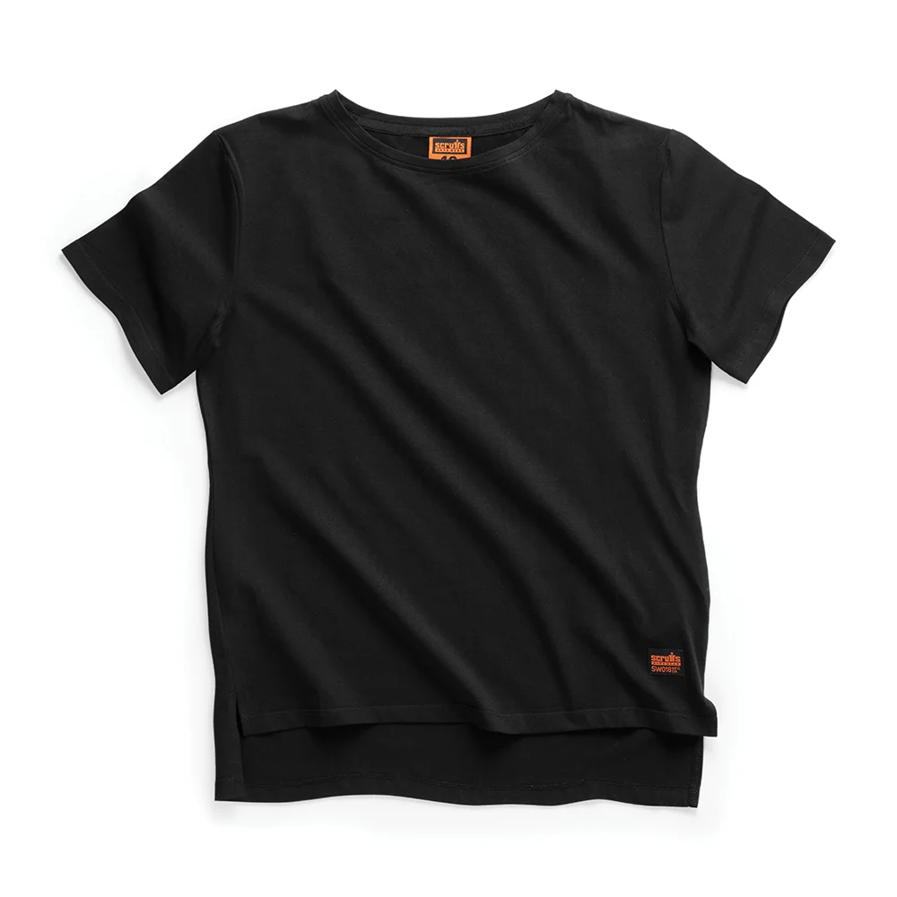 T-shirt de travail Trade noir pour femmes image