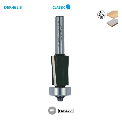 Mèche d'affleureuse biaisée négative + guide Classic image