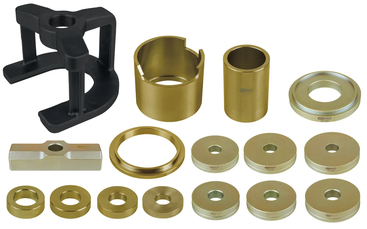 Jeu universel d'extraction de roulements, arbres de transmission, moyeux de roue image