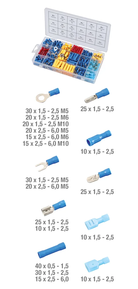 Assortiment de cosses 360 pcs image