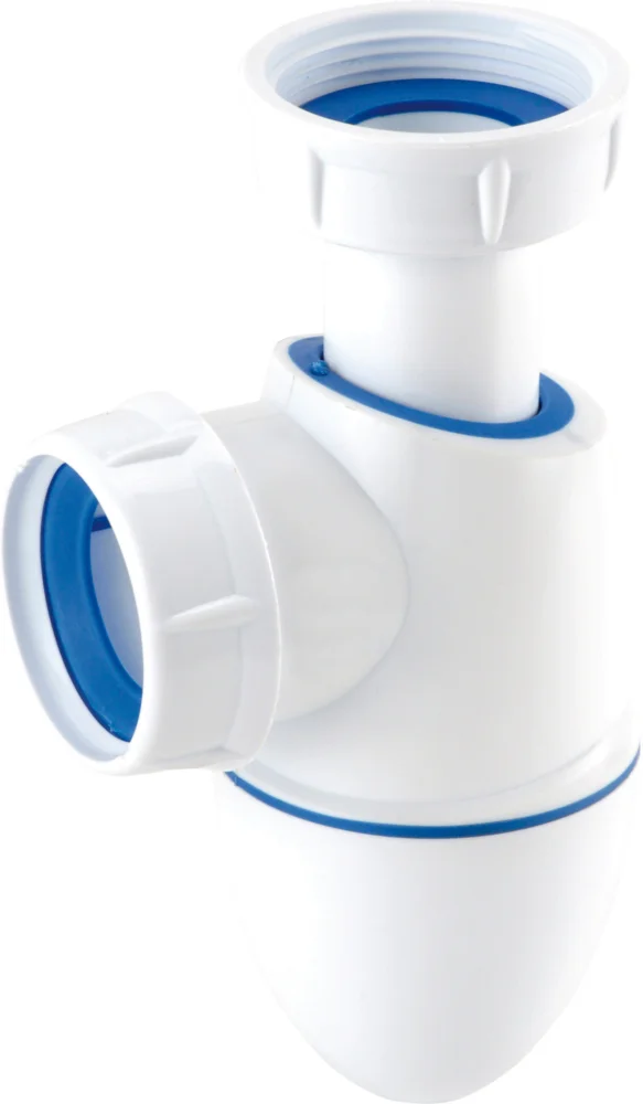 Siphon évier easyphon bi-injection réglable PVC image