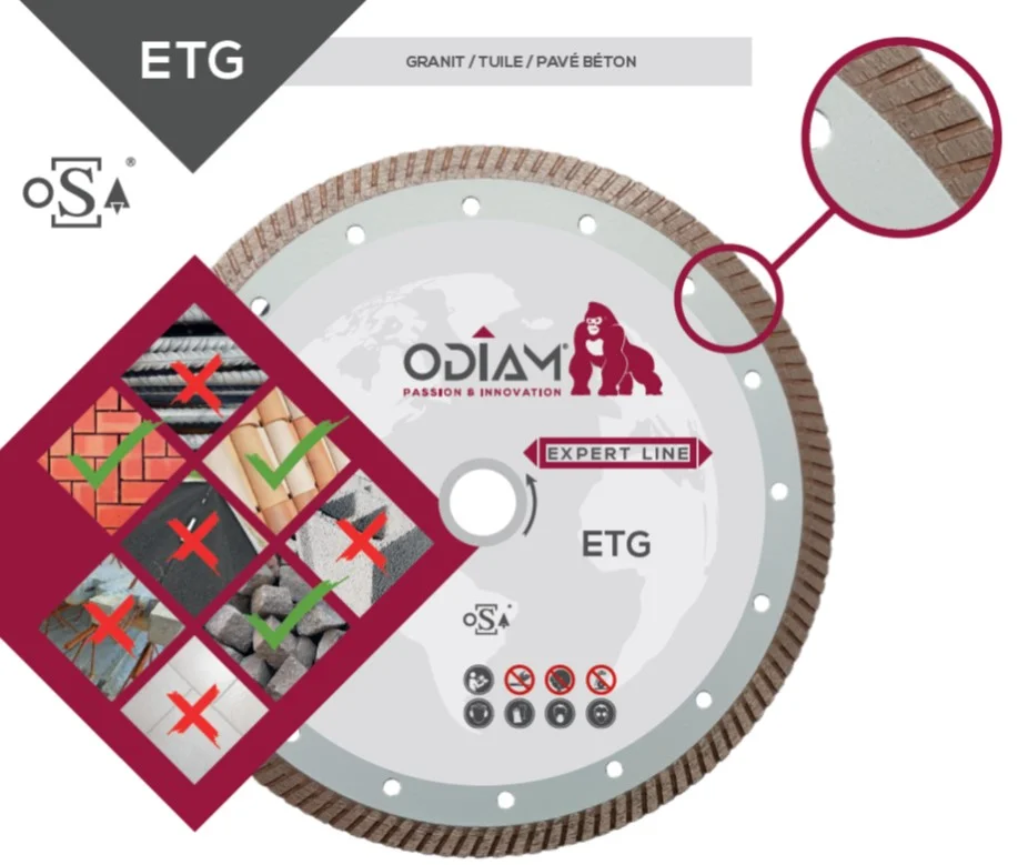 Disque diamant - ETG image