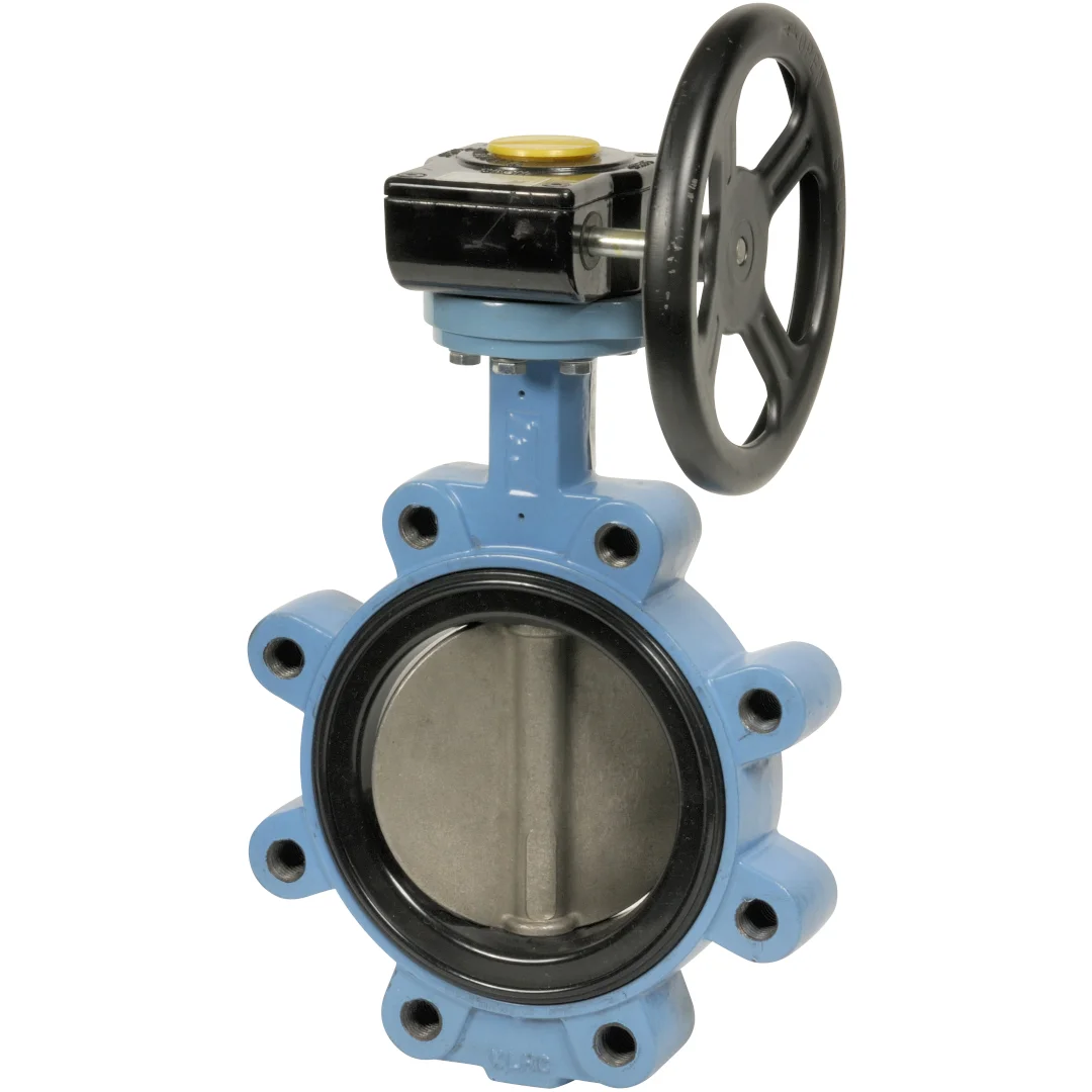 Vanne papillon Lug Performance 1176 Papillon inox,EPDM HT - à réducteur image