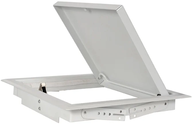 Trappe métal laquée à fermeture invisible image