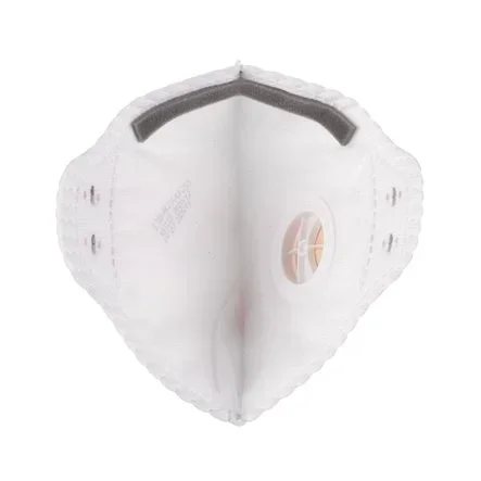 BOITE DE 15 MASQUES PLIABLE JETABLES FFP2 FOLDABLE RESPIRATOR WITH VALVE image